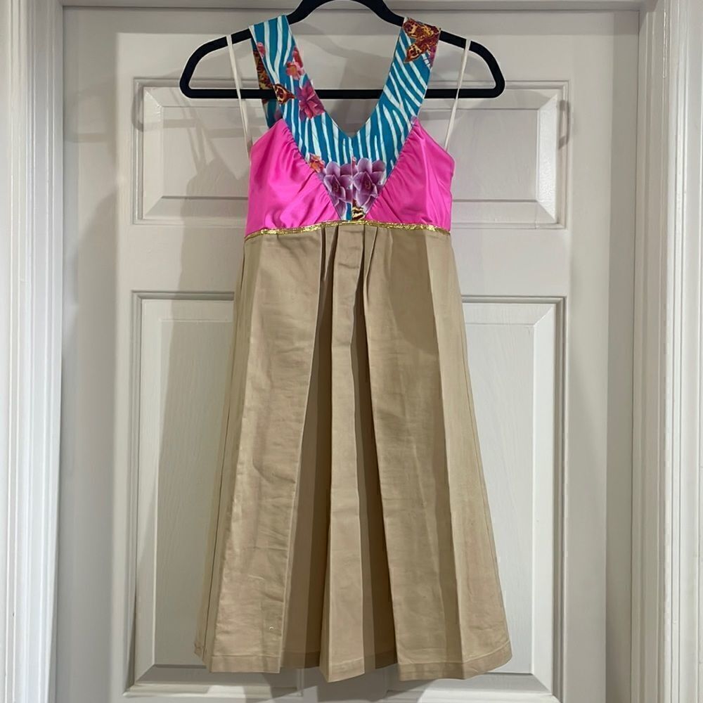 Roberta Oaks Tropical Sundress - Picture 1 of 6
